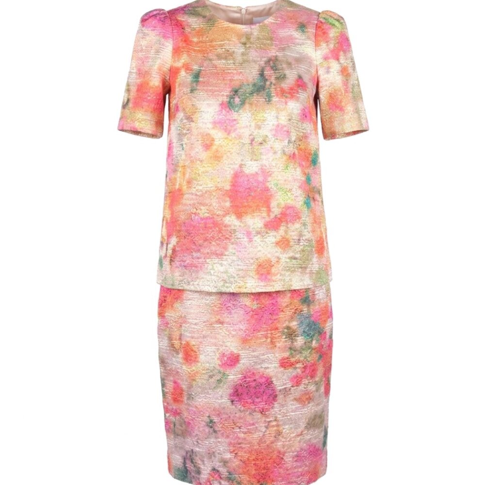 Kate Spade water color Haley blouse & skirt set size 12